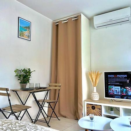 Studio Cosy Proche Plage, Parking Gratuit Juan-les-Pins Exteriér fotografie